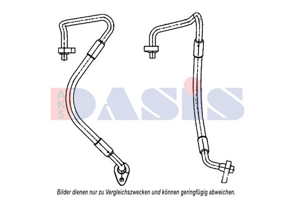 AKS DASIS Augstspiediena cauruļvads, Gaisa kond. sist. 885814N